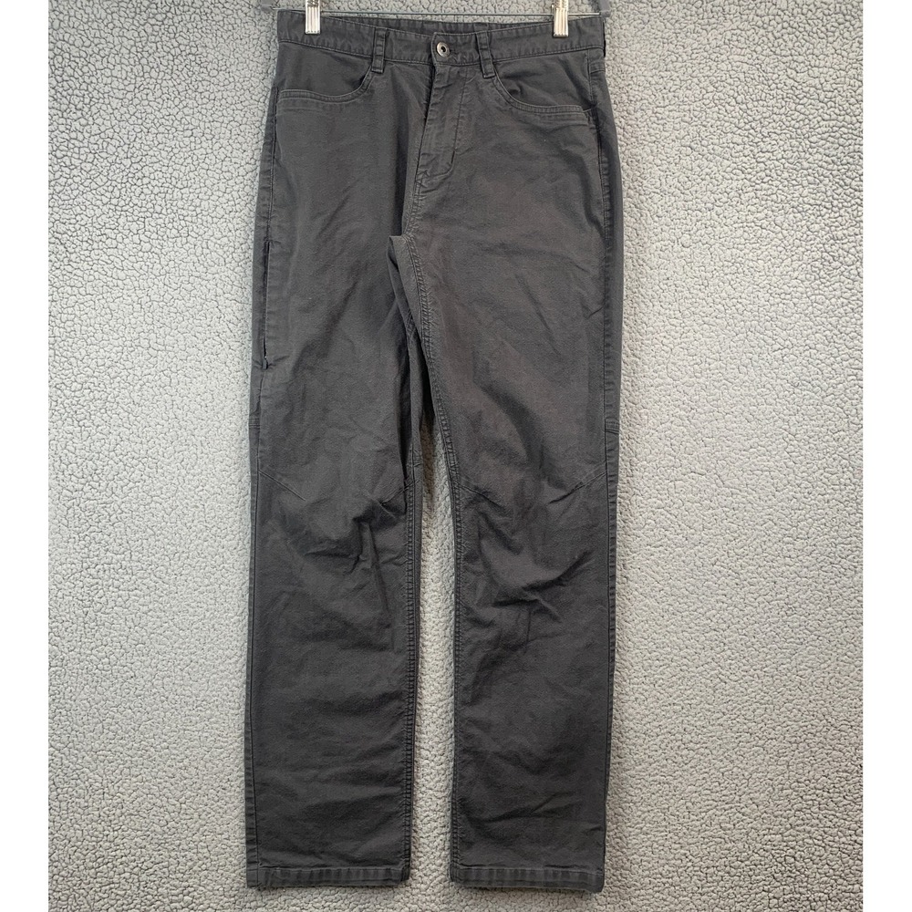 The North Face Pants Black Chino Hiking Zip Pockets Climbing Men's Size 30x33